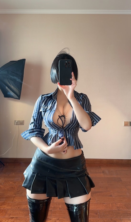 【微-密】俏妞qiaoniuTT-战神皮靴[16P-62M]