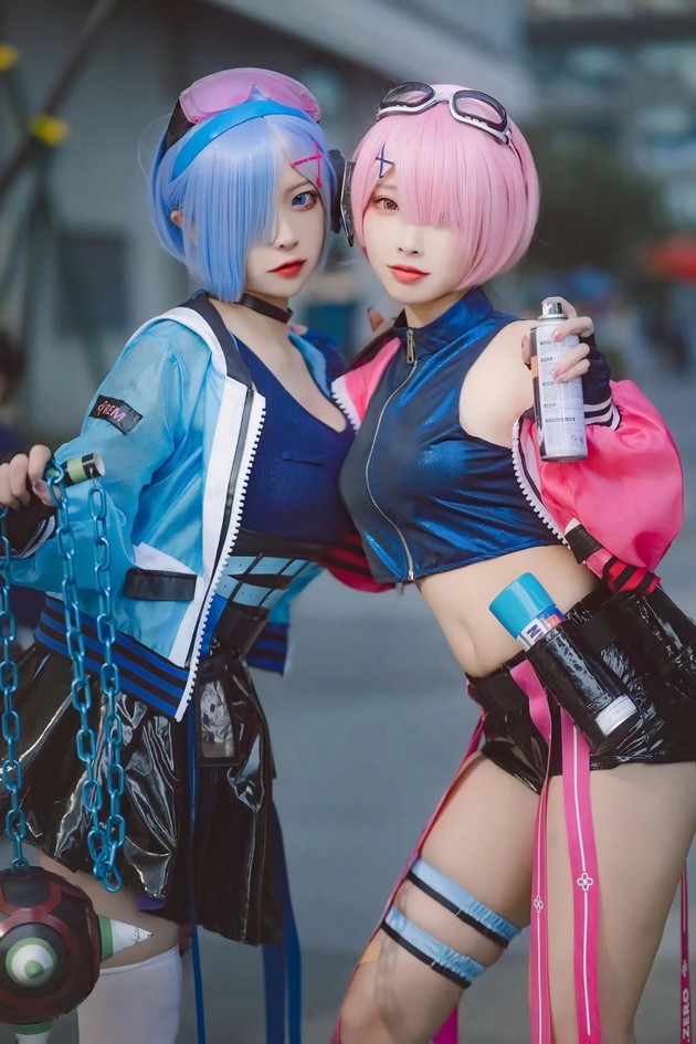 二佐Nisa - NO.222 &amp;m本@ 蕾姆&amp;拉姆场照[19P-272.3M]