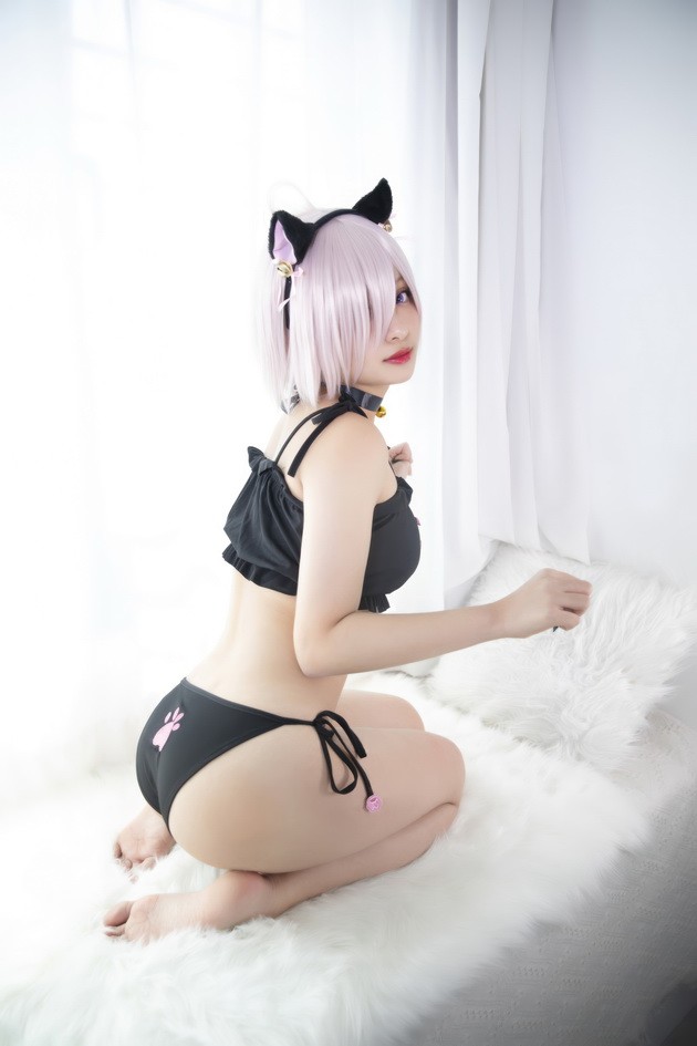 洛璃 LoLiSAMA – NO.113 FGO 玛修猫咪[24P-112.5M]